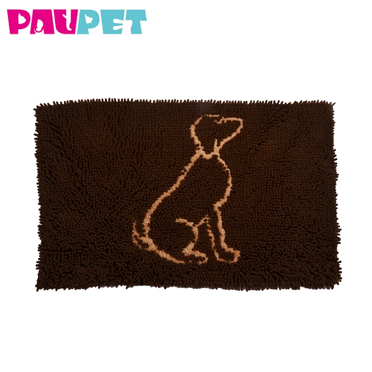 Absorbent Door Dogs Chenille Doormat For Microfiber Dog Mats Pet Noodle