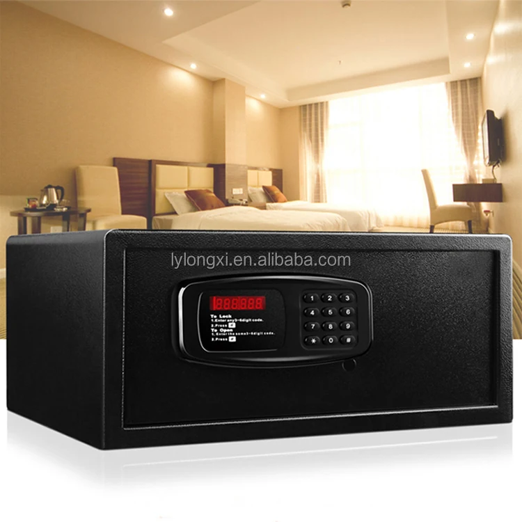 20years Experience On Hotel Safe With Digital Lock Black Color Room