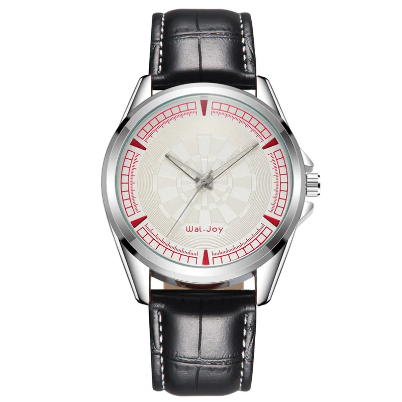 

WJ-8105 Good Price High Quality Hot Sale Quartz Watch Low MOQ OEM Wristwatch Leather Strap Waterproof Watch, Mix