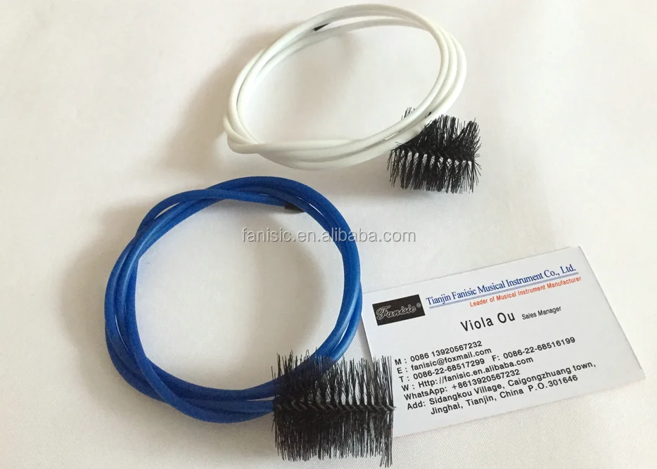 Brasswind Instrument Trumpet Trombone Tuba Horn Cleaning Set Tool Brush