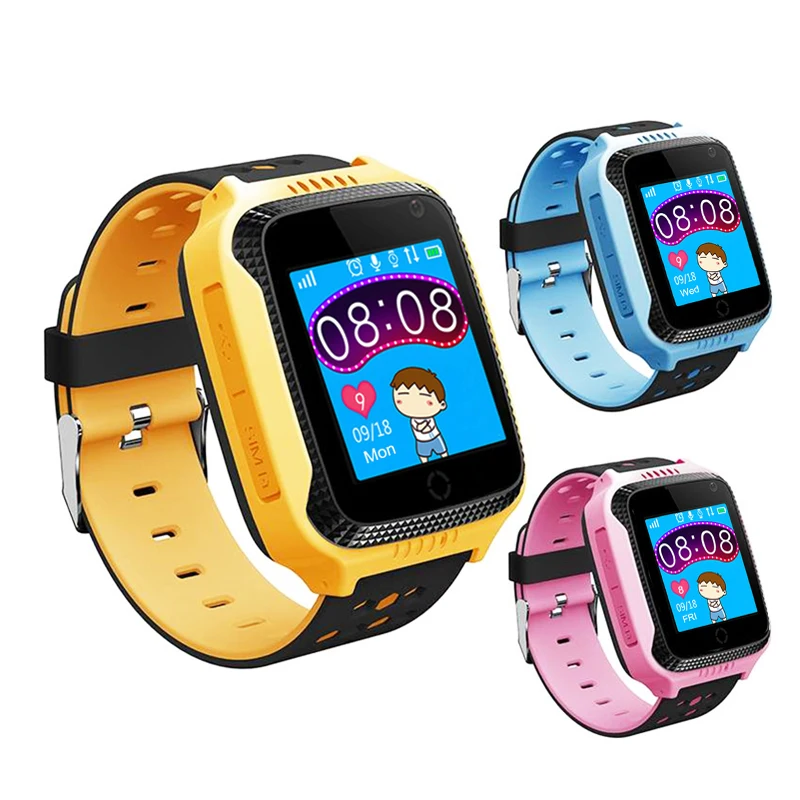 Smart Watch Kids Waterproof Sport Watch 1.44 Touch Screen SIM Card LBS SOS Call Baby Smartwatch with Camera