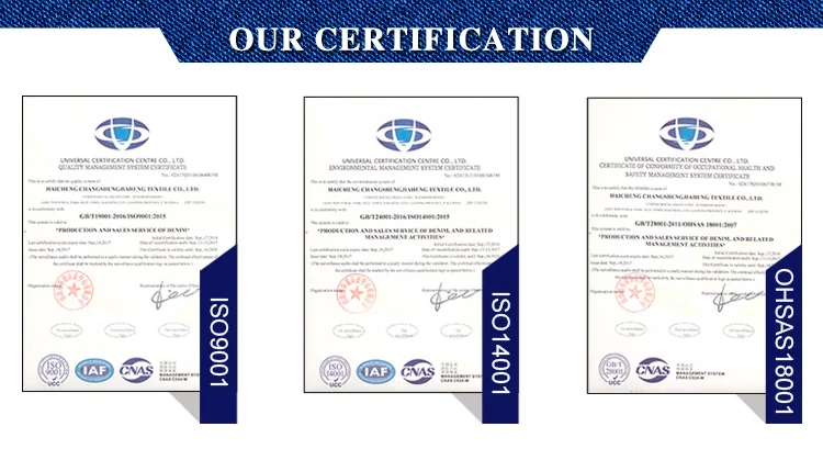 cost of denim fabric per metre