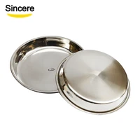 

Cheap Price Mirror Polishing Stainless Steel Round Dinner Tray /Dish / Plate 05mm Thickness