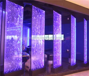Image of FREE SHIPPING Customized freestanding led water bubble wall design for screens room dividers