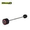 MD Buddy Weight Lifting Deluxe Straight Bar with PU Plate