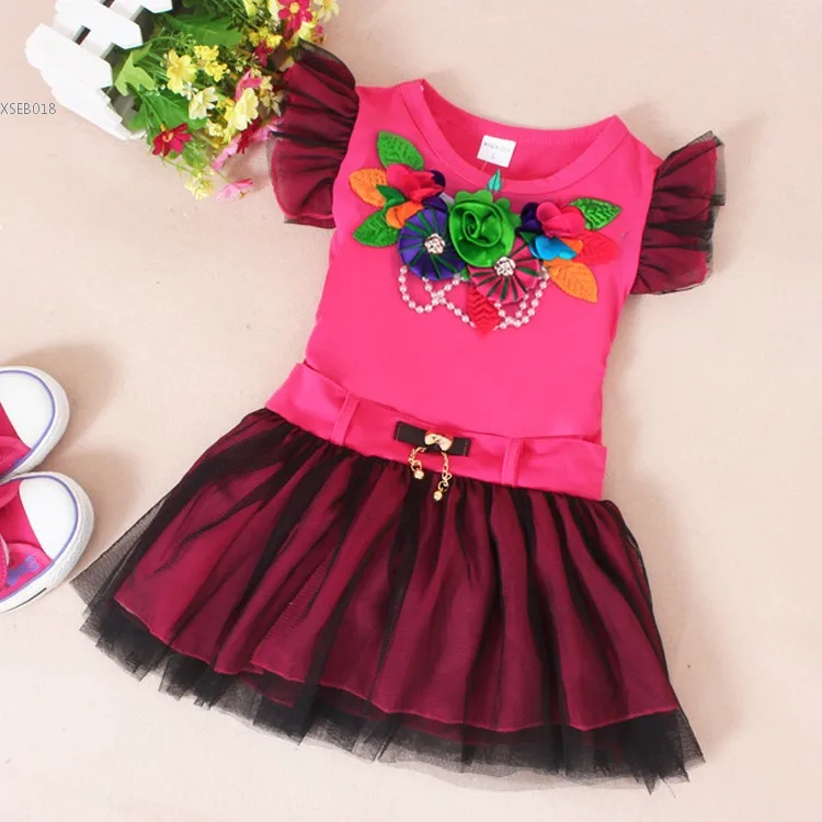 Baby Girl Kids font b Children s b font Summer font b Dress b font Casual