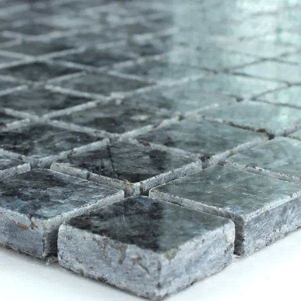 Blue Pearl Granite Mosaic Tile Sheet Top Grade Blue Pearl Granite Mosaic Tile