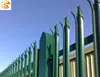 Palisade Square post and H post angle iron picket fence