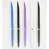 Multi-function Plastic knife Open letter knife Ballpoint Pen Knife shape plastic ball pen simple ball pen
