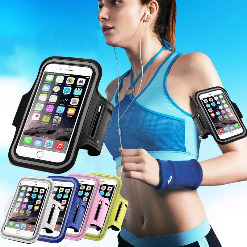 Outdoor Waterproof Arm Wrist Pouch Bag Sport Jogging Case Fitness Running Armband for iPhone 6 6s