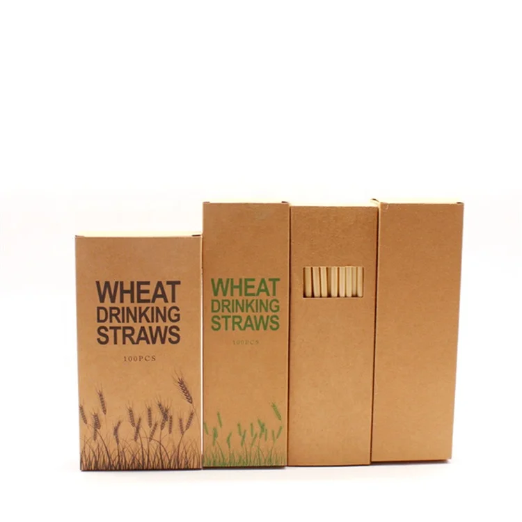 Amazon top seller wheat straw biodegradable straws