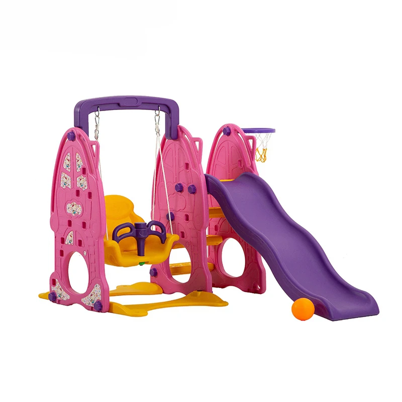 Wholesale Children Kid Multifunction Indoor Combination Baby Swing With Slide