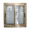 Anodized bronze aluminium window frame and glass