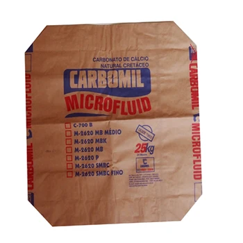 Brown Kraft Paper Bag For Cement Sand Flour Powder Packaging - Buy Sack