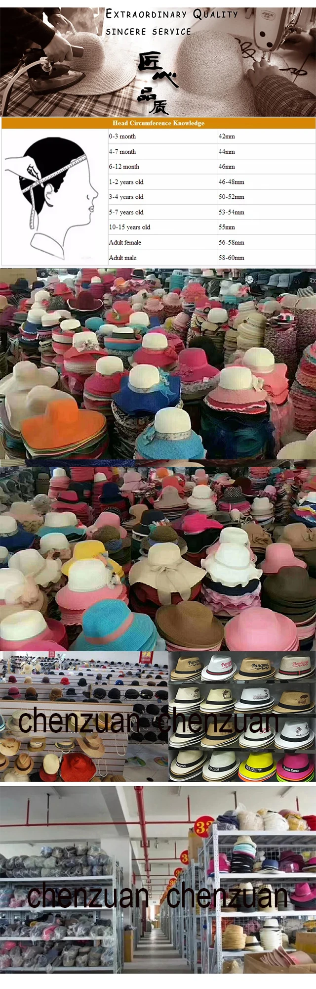 Top Quality Cheap Wholesale Custom promotion hat child jazz caps straw beach hats made in China.jpg
