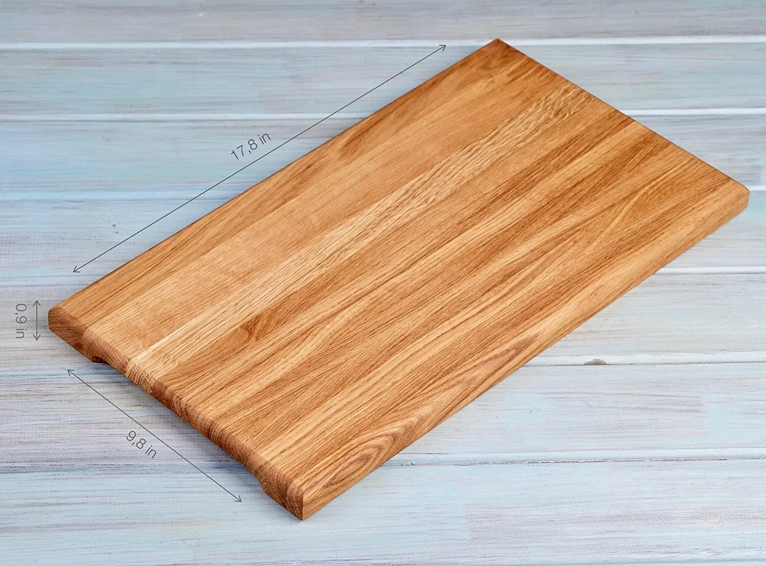 Extra Large Bamboo Cutting Board 18x12 Thick Strong Bamboo Wood