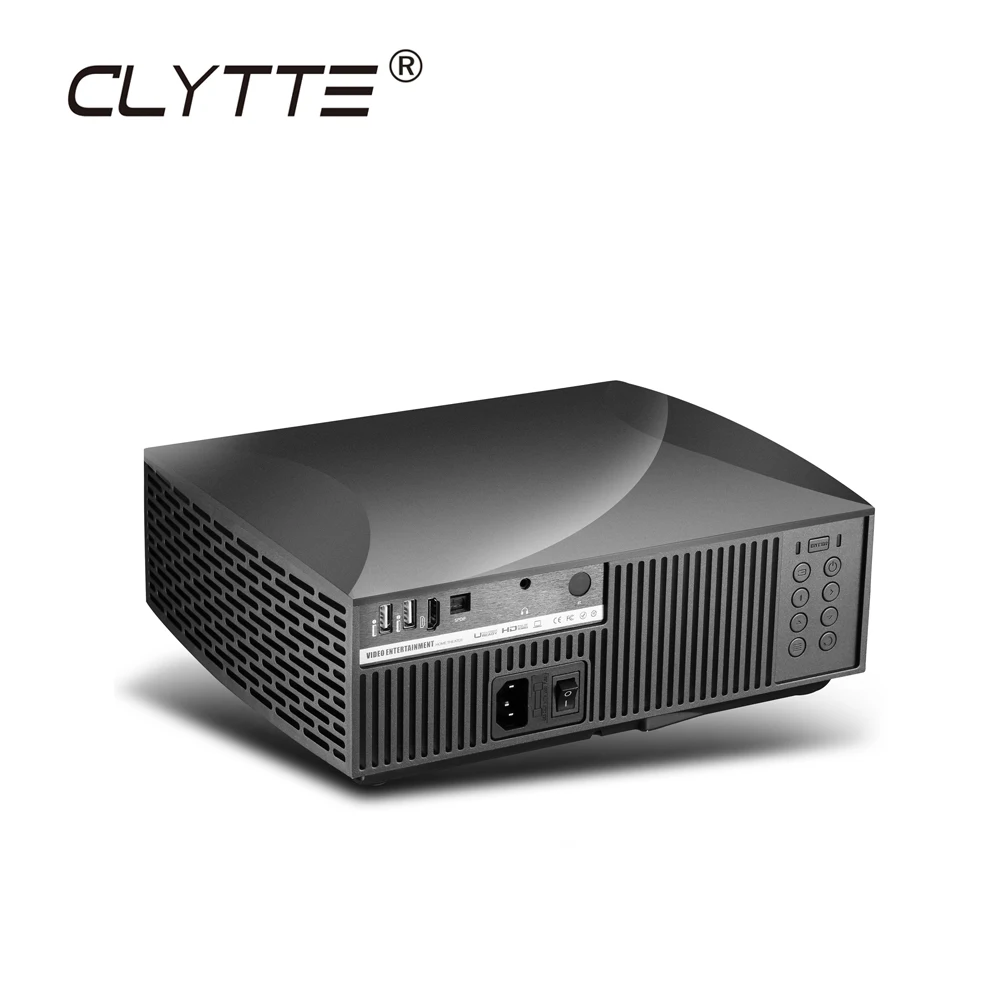 

Clytte F30UP Projector Mini 2G 16G Portable 4K3D Home Theater HD portable projector