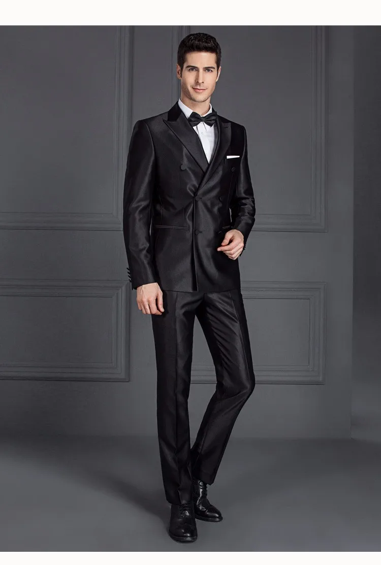 Custom French Men's Wedding Suits