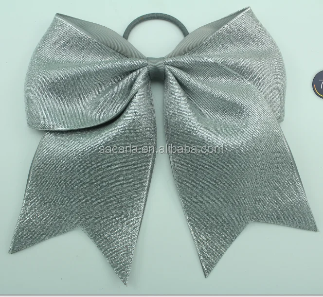 

hair bows glitter cheerleading bows 3 inch ribbon, Upon customer request