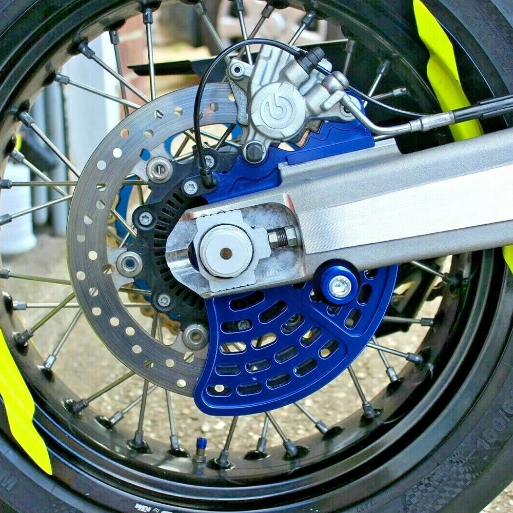 Nicecnc Aluminum Rear Brake Disk Disc Rotor Guard Protector For Ktm 690