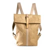 Fashion Stylish Paper Backpack Washable Kraft Paper Recyclable Rucksack Bags