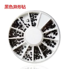 Diamond paste diamond plate black size 12 drill grid mixed platters turn a light therapy gel nail polish drill