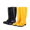 2019 Manufacture Customized PVC Steel Toe Unisex Waterproof Anti-Slip Men Work Safety Rain Boots Wholesale