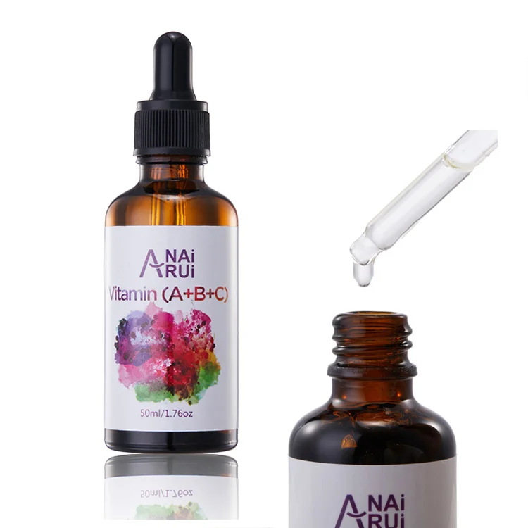 OEM Private Label Organics VA+VC+VB+HA Vitamin C Serum with Hyaluronic Acid