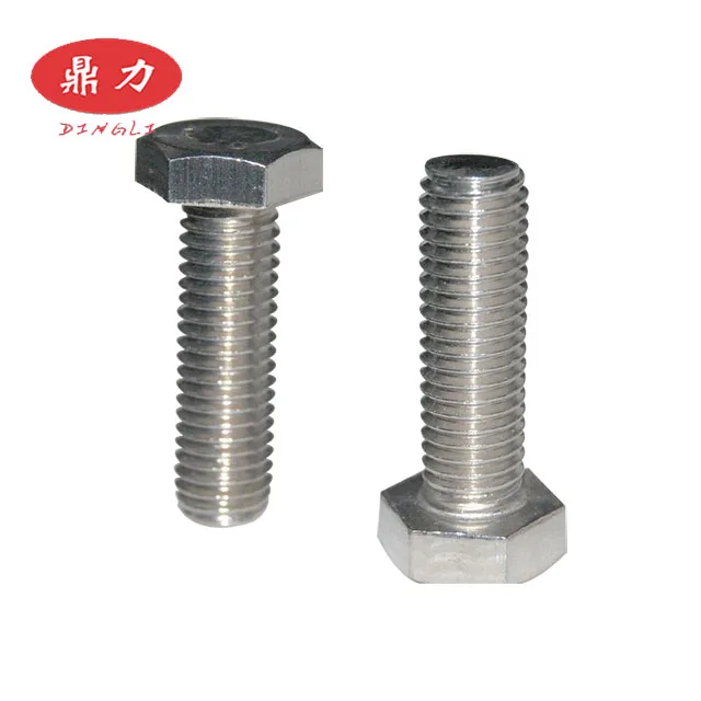 
Galvanized/Hot Dip Galvanized 4.8/6.8/8.8/10.9 Hex Head Bolt DIN933/DIN 931 