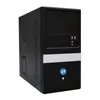 Cheap lock panel SECC Alarm Speaker Air duct Screwless Micro MATX computer Case CPU chassis PC cases