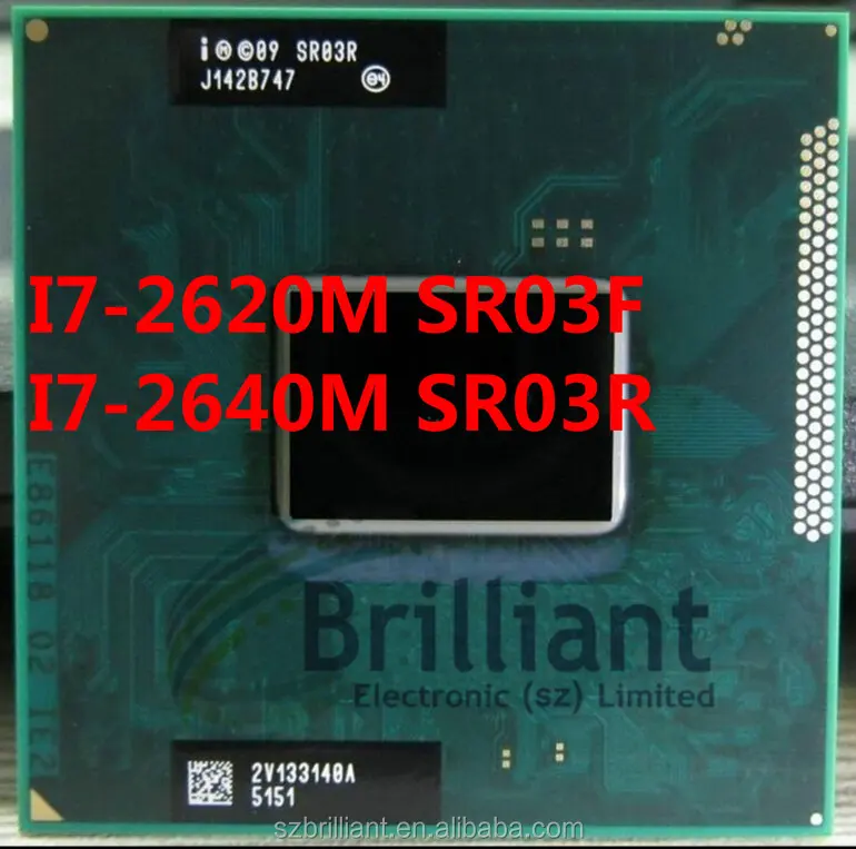 rPGA988B CPU Intel Core I7 2620M SR03F 2.7-3.4G Socket G2