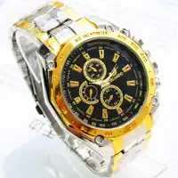

Wholesale Price Alloy Strap 2017 Mens Gold Watches
