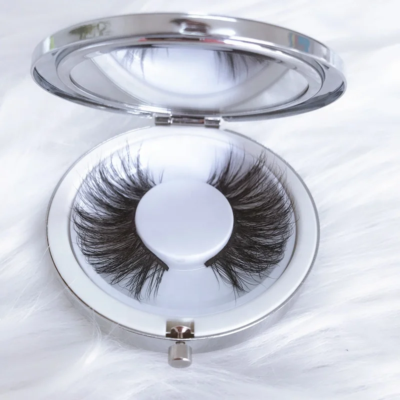 

Handmade lashes, eyelash packaging OEM, Natural black