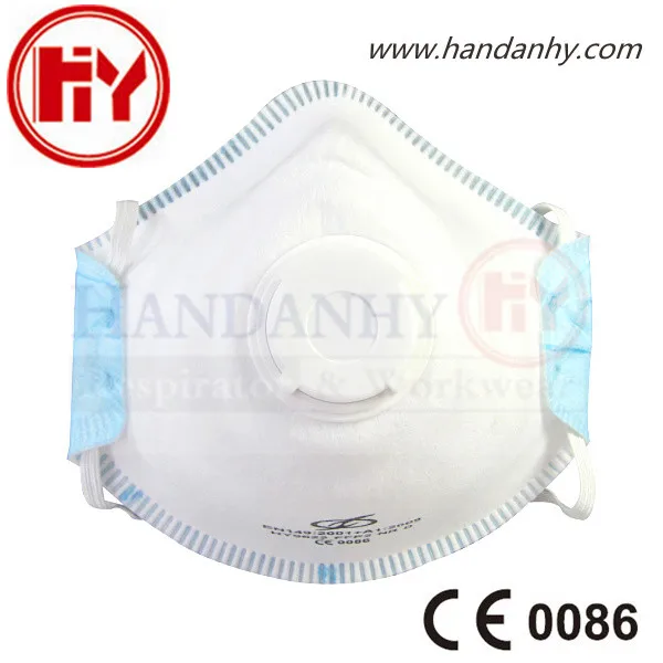 HY9614 FFP1 moulded respirator active carbon dust mask