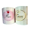 Custom waterproof laminated vinyl labels