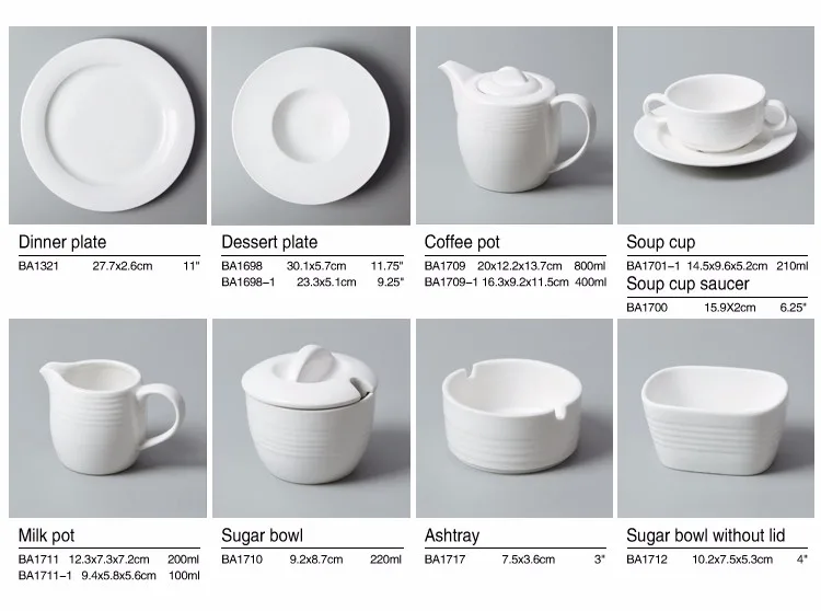 product-Two Eight-Popular Stock deluxe hotel restaurant crockery for hospitality industry-img-1