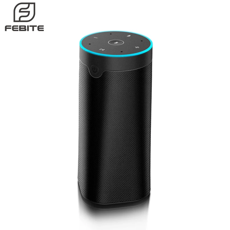 

AI Speaker home audio wireless Alexa Smart Speaker HF30 support BT4.0 works with Amazon Alexa, Black or customized