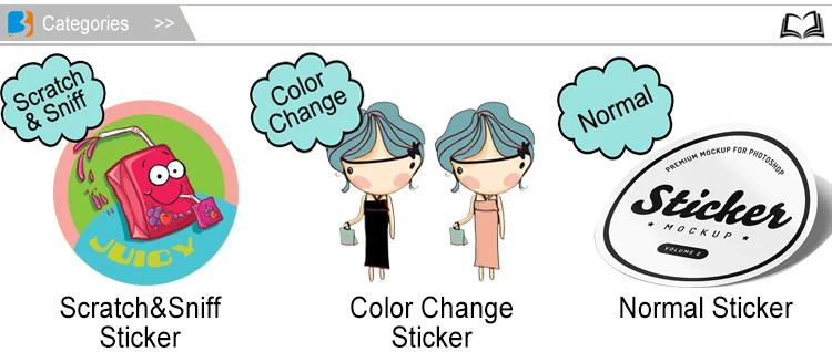 Sticker change