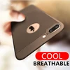 High Quality Breathable PC Case,Mesh Heat Radiation Phone Case,for Apple iPhone X 8 7 6 6S PLUS Back Hard Case Cover