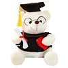 wholesale graduation plush toy custom doctor teddy bear plush toy stuffed animals