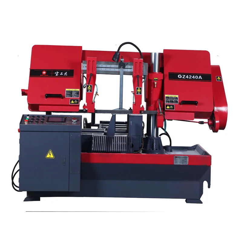 
Automatic easy operation metal cutting industrial band saw machine cutting metal exported worldwide GZ4240 