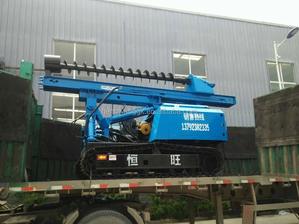 Small Pile Driving Machine/construction Used Pile Driver/auger Truck