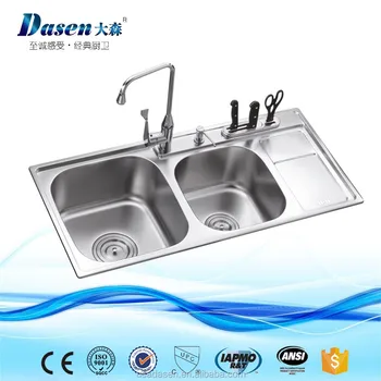 Ds 95456 Stainless Steel Sink Cabinet Blanco Kitchen Sinks Malaysia Stainless Steel Freestanding Kitchen Sink Buy Ds 95456 Stainless Steel Sink