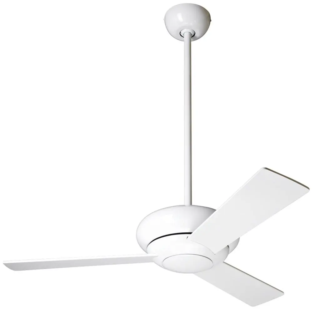 Buy 36 Modern Fan Altus Wall Control Gloss White Ceiling Fan In