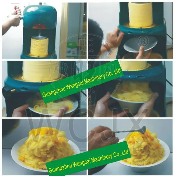 1WA-288 Ice shaver Ice planer Block ice shaver machine for snow ice flake ice cream ice crusher