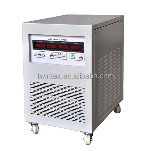 
5kVA 1 Phase Variable Frequency AC Power Source Twintex TFC 6105 