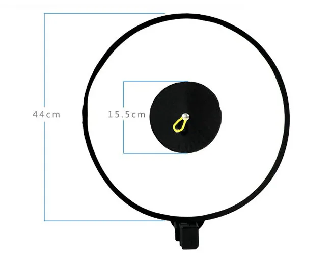 
Top Deals Photography Folding Round 45cm Round Flash Diffuser Softbox for Speedlite 