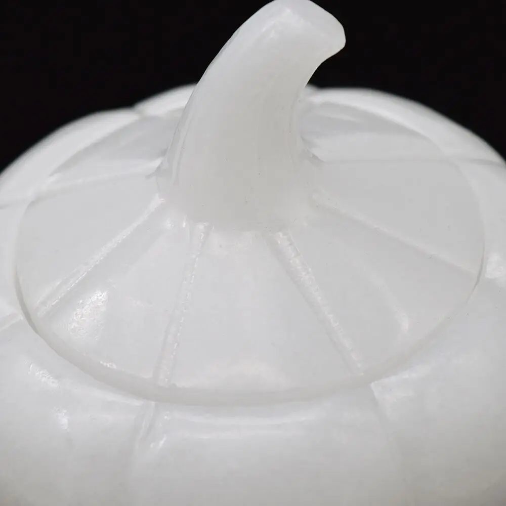 家居装饰白玉茶顶级高档雕刻白玉工艺