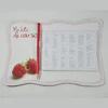 OEM Design fridge magnet note pad and pen , magnetic paper sticky note