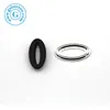 Decorative metal sewing rings shirt 2 hole button eyelet